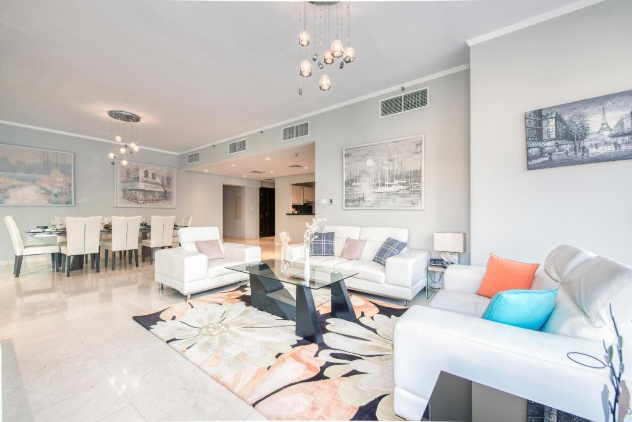 Maison Privee - Big, Bright, Luxury Marina Views Apt Next To Beach Дубай Экстерьер фото