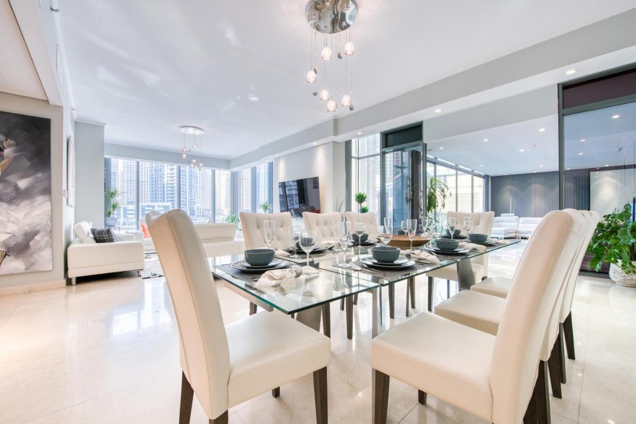 Maison Privee - Big, Bright, Luxury Marina Views Apt Next To Beach Дубай Экстерьер фото