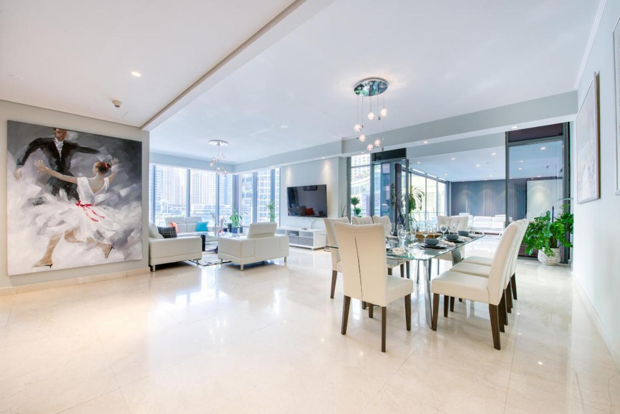 Maison Privee - Big, Bright, Luxury Marina Views Apt Next To Beach Дубай Экстерьер фото