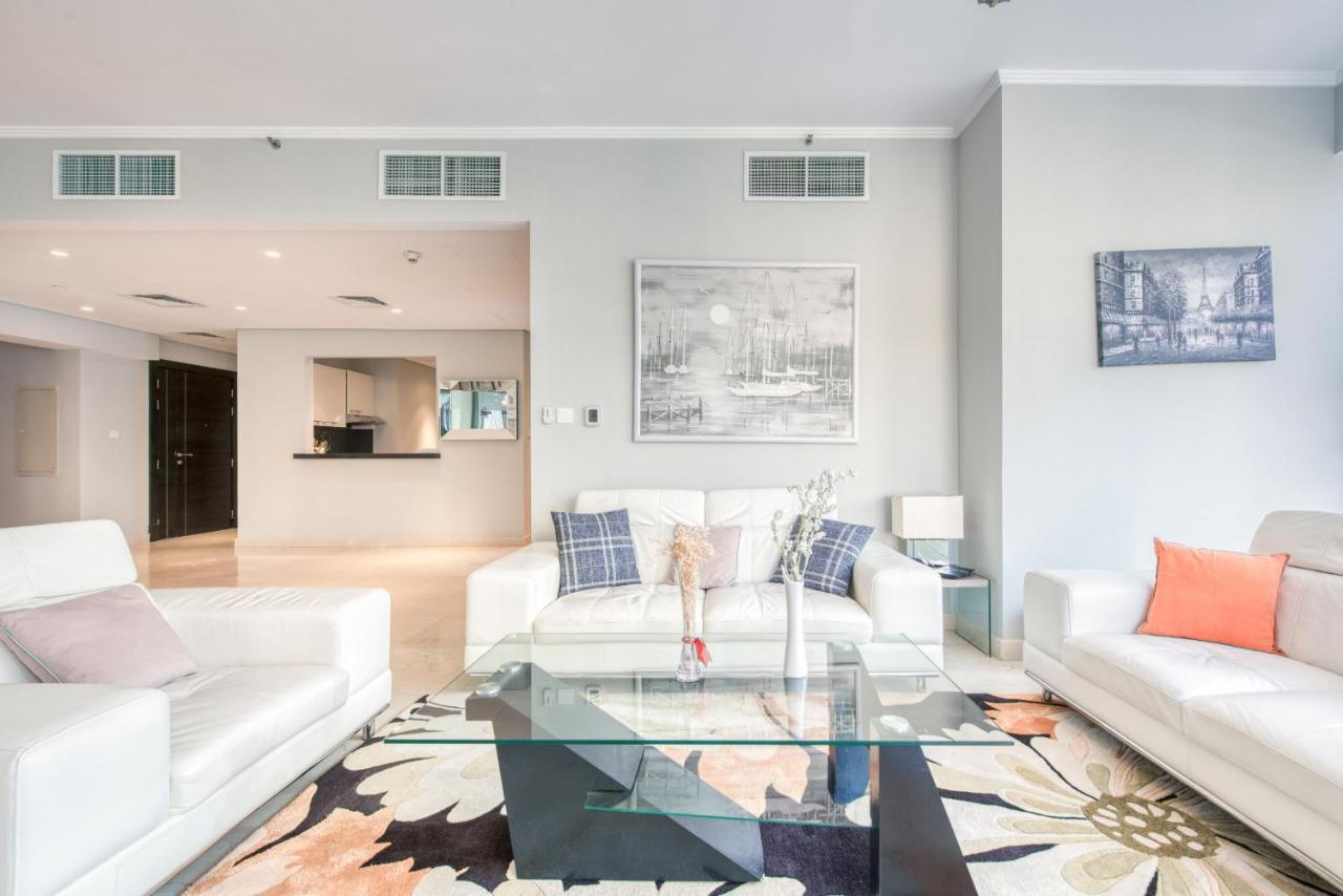 Maison Privee - Big, Bright, Luxury Marina Views Apt Next To Beach Дубай Экстерьер фото