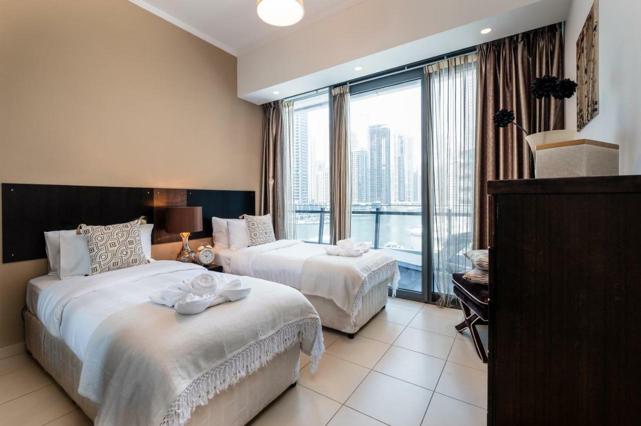 Maison Privee - Big, Bright, Luxury Marina Views Apt Next To Beach Дубай Экстерьер фото
